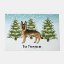 Search for german shepherd dog doormats Black and tan