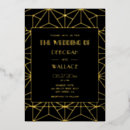 Search for great gatsby wedding invitations Geometric