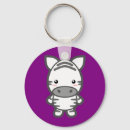 Search for purple zebra key rings Animal