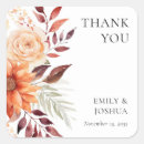 Search for autumn thank you wedding stickers Fall