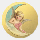Search for gold angel stickers Vintage