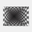 Search for optical illusion doormats Chequered