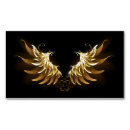 Search for angel wings business cards Gold