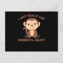 Search for funny monkey postcards Zoo
