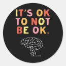Search for information sign stickers Anxiety management
