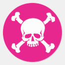 Search for pink pirates stickers Skull and crossbones