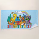 Search for big bird beach towels Oscar