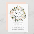 Search for cotton birthday invitations Watercolor