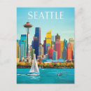 Search for pike place market postcards Pacific northwest