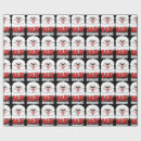 Search for bah humbug wrapping paper Santa