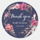 Search for feather wedding stickers Bouquet