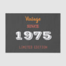 Search for 50th birthday tissue paper Anniversary