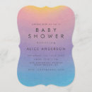 Search for sunset baby shower invitations Watercolor