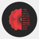 Search for poppy day stickers Usa