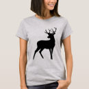 Search for deer silhouette tshirts Reindeer