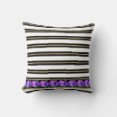 Search for purple and white cushions Stripes