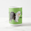 Search for english sheepdog mugs Sheepie
