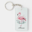 Search for flamingo bird key rings Flowers