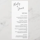 Search for handwritten wedding menus Chic