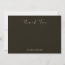 Search for dark green thank you cards Budget