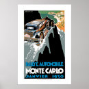 Search for monte carlo posters Vintage