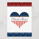 Search for patriotic welcome home invitations Military