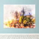 Search for cathedral canvas prints Paris