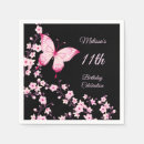 Search for 18th birthday napkins Girly