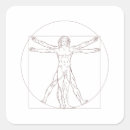 Search for vitruvian man stickers Leonardo