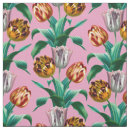 Search for tulip flower fabric Tulips
