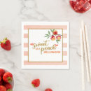 Search for peach napkins Sweet as a peach