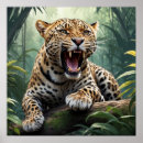Search for roaring art Leopard