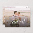 Search for wedding thank you postcards Elegant