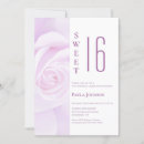 Search for lavender sweet 16 invitations Modern