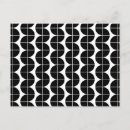 Search for modern abstract black white pattern postcards Contemporary