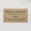 Search for pack business cards Services