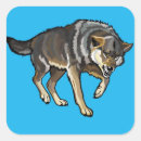 Search for gray wolf stickers Predator