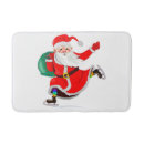 Search for christmas bath mats Santa