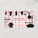 Search for home cooking business cards Pastry chef