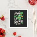 Search for shamrock napkins Irish