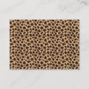 Search for cheetahs business cards Cat