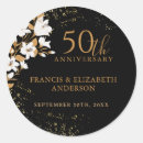 Search for anniversary wedding stickers 50 years