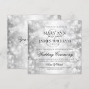 Search for shimmer wedding invitations Silver