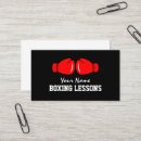 Search for fighting business cards Sports