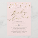 Search for classic baby girl shower invitations Calligraphy