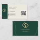 Search for green emerald gold business cards Elegant