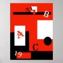 Search for red black white abstract art Shape