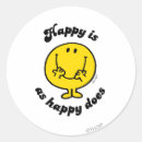 Search for mister happy stickers Chorion