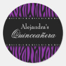 Search for diamond birthday party stickers Purple