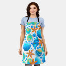 Search for seashells aprons Ocean